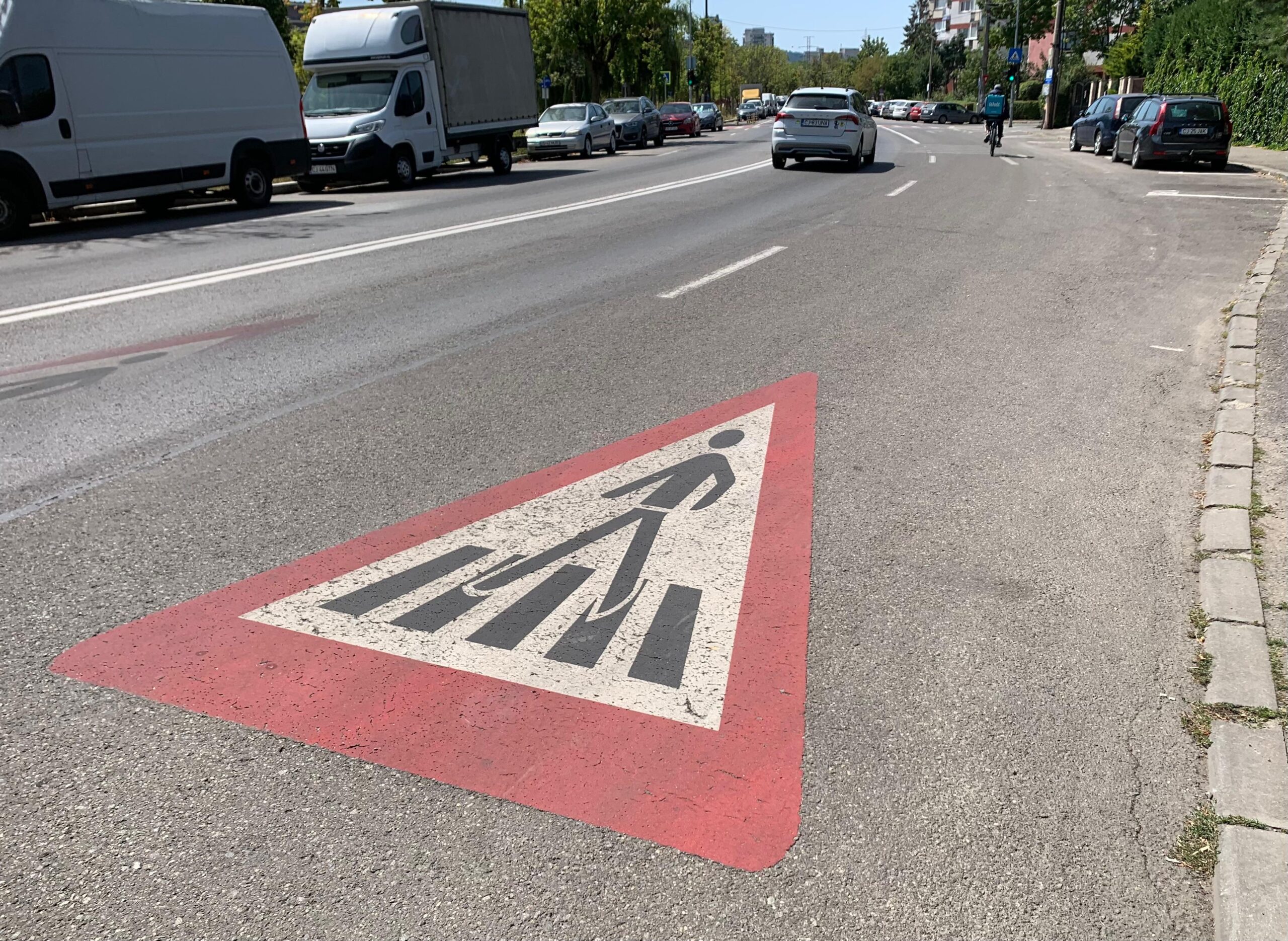 semnalizare trecere pietoni