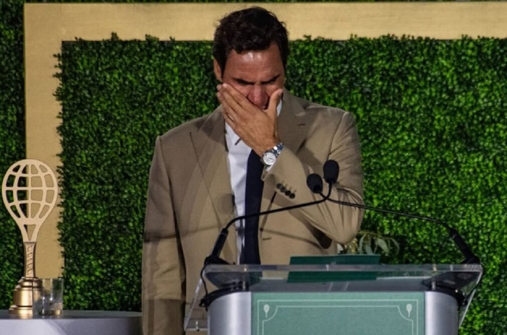 Roger Federer a plâns la intrarea în Hall of Fame: „Tenisul a însemnat totul pentru mine” – VIDEO