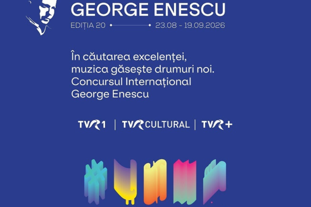 Concursul „George Enescu” 2026: ediție aniversară, la Televiziunea Română