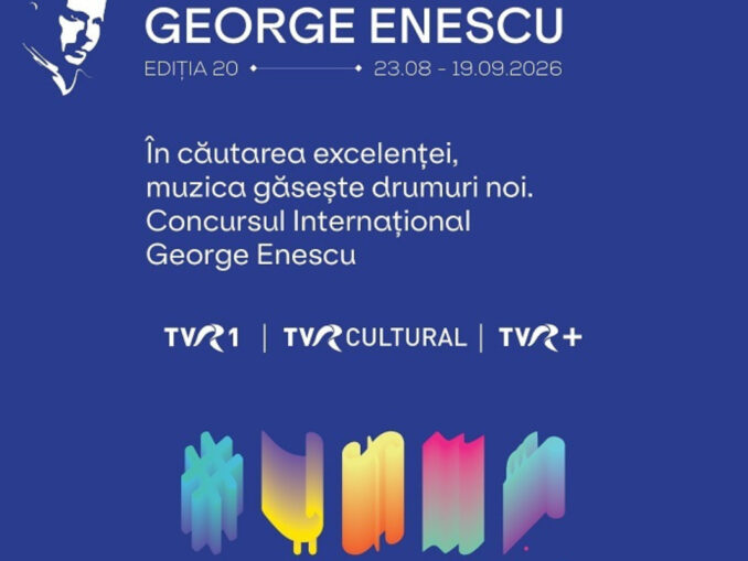 Concursul „George Enescu” 2026: ediție aniversară, la Televiziunea Română