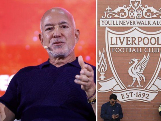 Jeff Bezos vrea să devină acționar la Liverpool