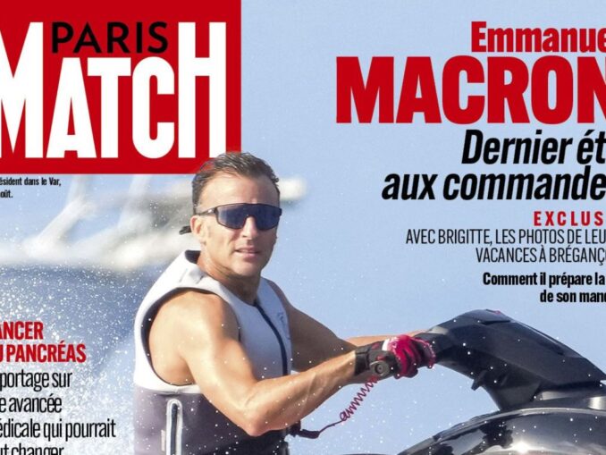 Macron, criticat după apariția în Paris Match: „Când Franța arde, președintele se distrează”