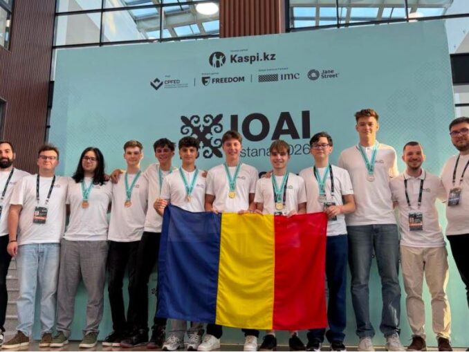 România la Olimpiada Internațională de Inteligență Artificială: 8 medalii, dintre care 3 de aur