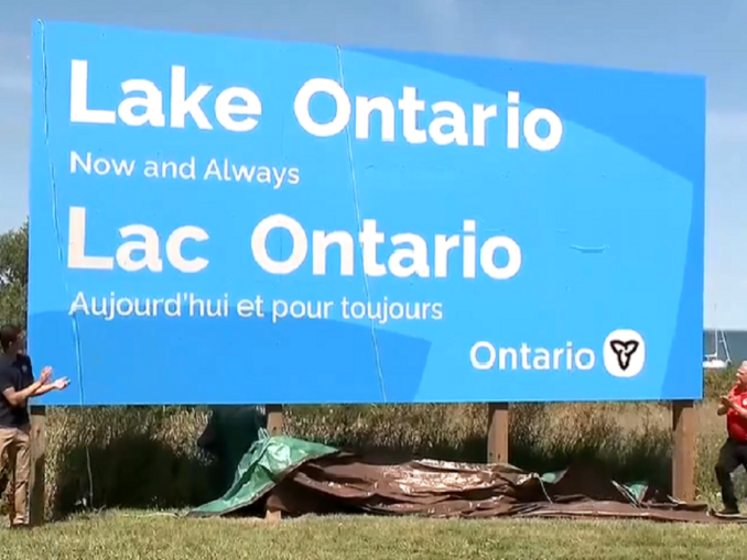 Trump vrea să redenumească Lacul Ontario, Canada ripostează: „Lacul Ontario. Acum şi întotdeauna”