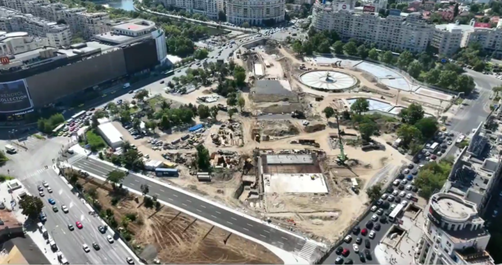 Circulația rutieră prin Piața Unirii se redeschide parțial. Primarul Băluță anunță când se ridică toate restricțiile VIDEO