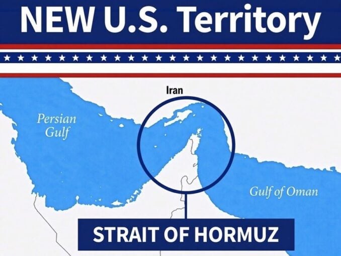 Trump reconfigurează harta lumii. Strâmtoarea Ormuz, nou teritoriu american