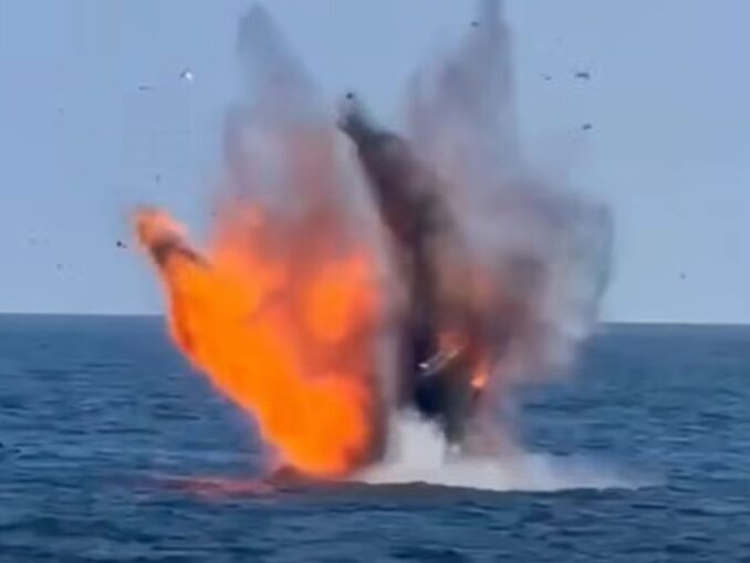 Drone rusești, distruse de scanfandrii EOD ai Armatei Române în apropiere de Neptune Deep