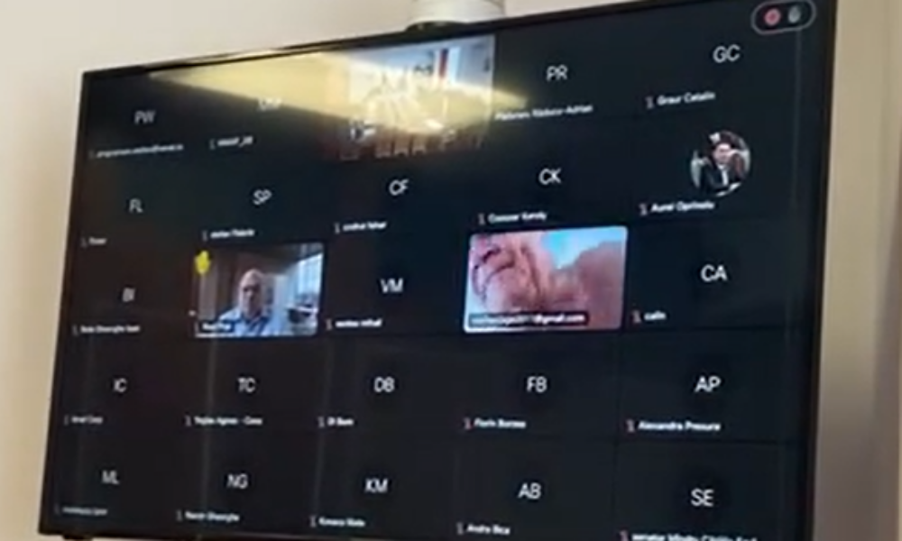 VIDEO Vasile Blaga a apărut la bustul gol în timpul ședinței online a unei comisii parlamentare
