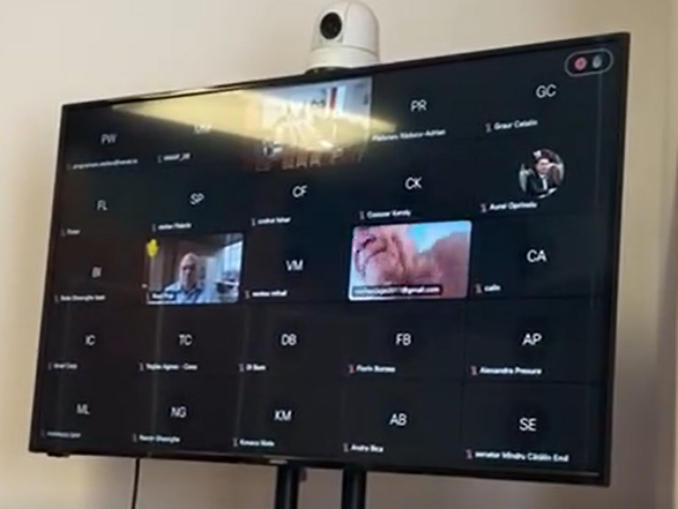 VIDEO Vasile Blaga a apărut la bustul gol în timpul ședinței online a unei comisii parlamentare
