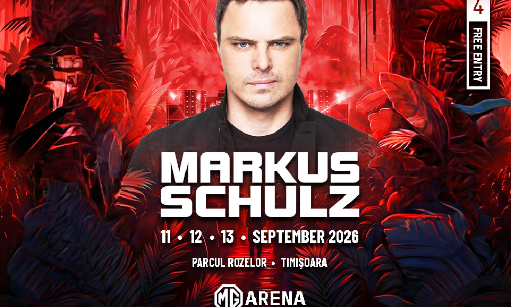 Markus Schulz, cel mai bun DJ al Americii, vine la Timișoara Music Festival 2026