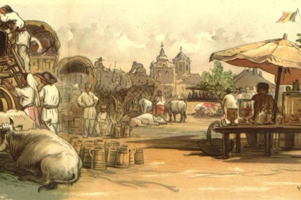 Floricele „fără gust”, țuică înainte de masă și bragă cu gheață. Cum arăta Târgul Moșilor din București în 1879