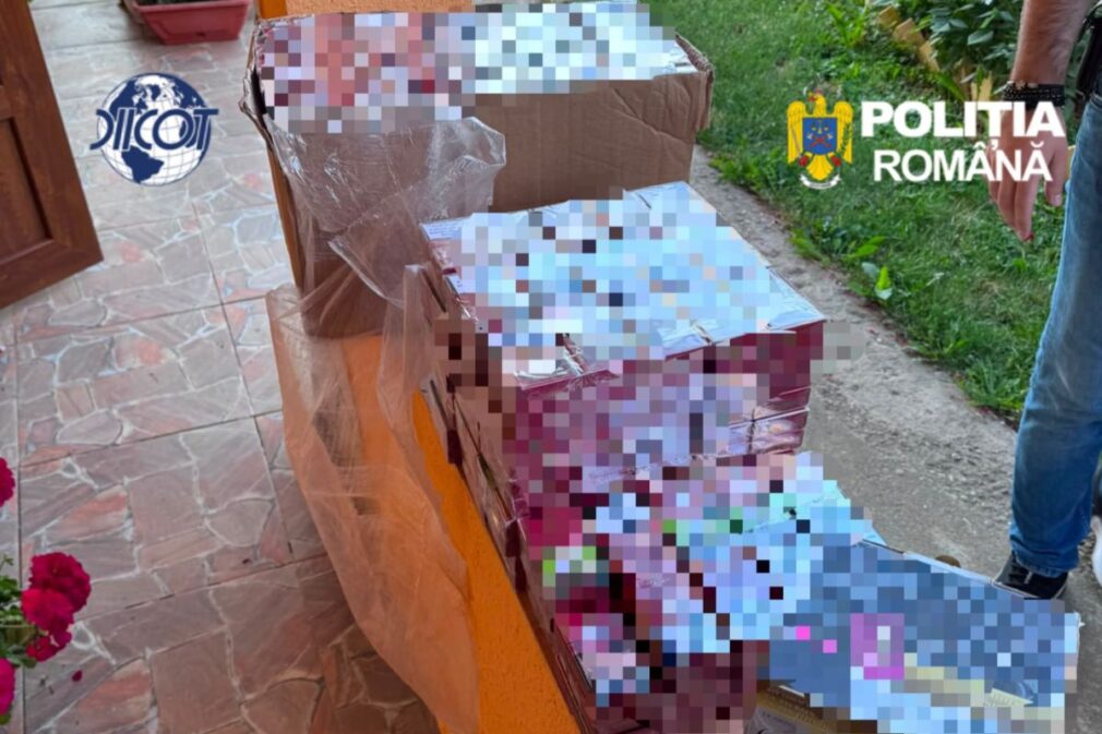 VIDEO Mega-operațiune DIICOT la nivel național. 139 de percheziții pentru destructurarea unor rețele internaționale de contrabandă cu țigări