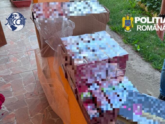 VIDEO Mega-operațiune DIICOT la nivel național. 139 de percheziții pentru destructurarea unor rețele internaționale de contrabandă cu țigări