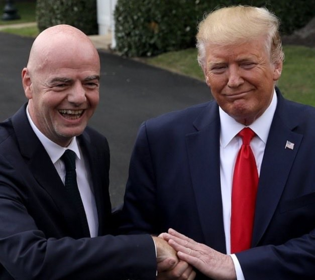 Trump îl sprijină pe Infantino pentru a rămâne la conducerea FIFA