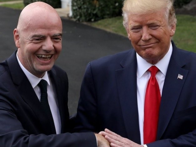 Trump îl sprijină pe Infantino pentru a rămâne la conducerea FIFA