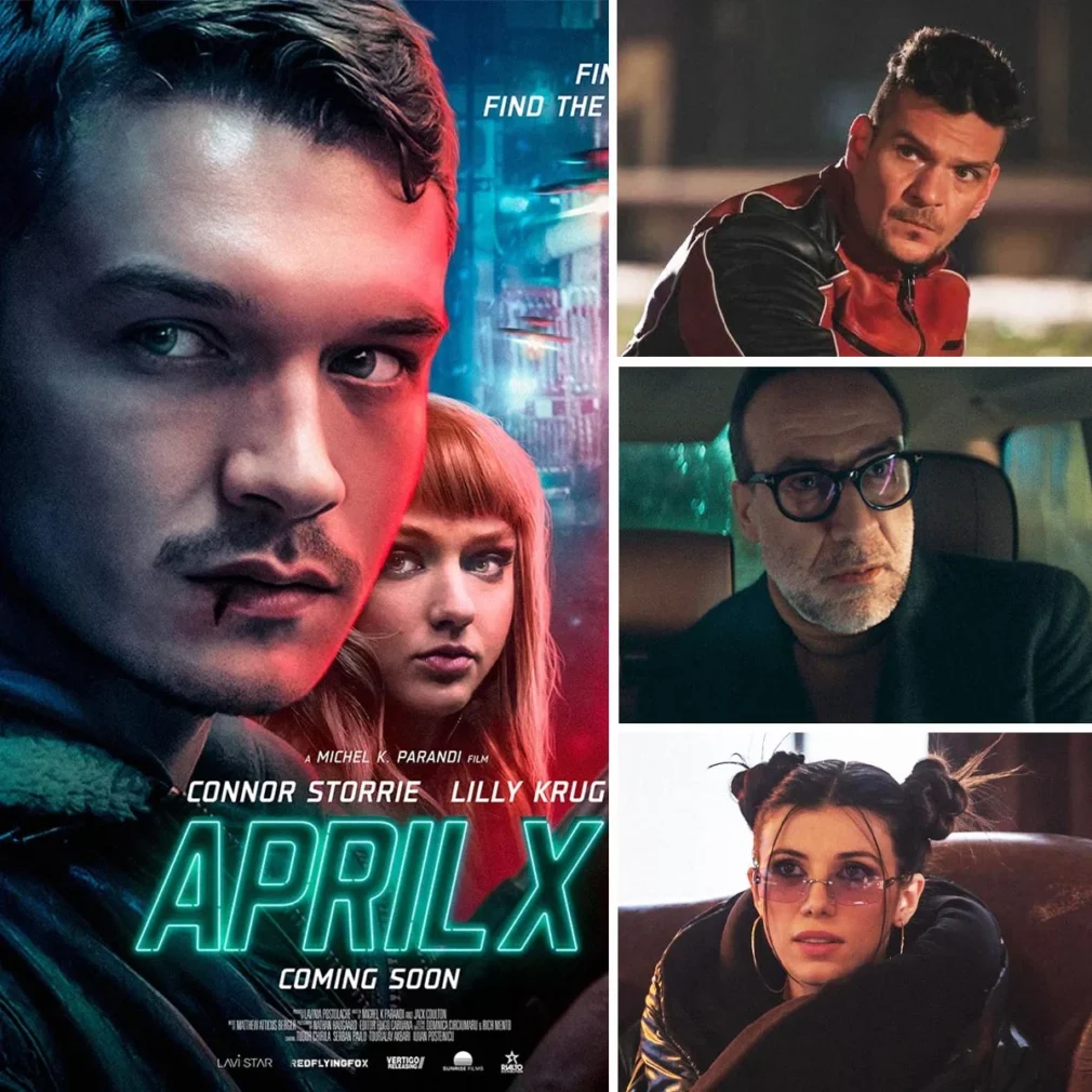VIDEO Tudor Chirilă apare în trailerul filmului american „April X”, filmat la București