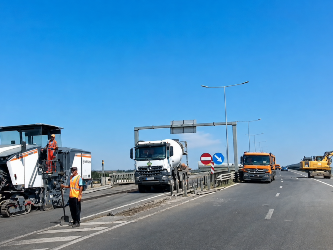 VIDEO Traficul pe A7, oprit două săptămâni pe centura Bacăului. Mașinile sunt deviate prin oraș