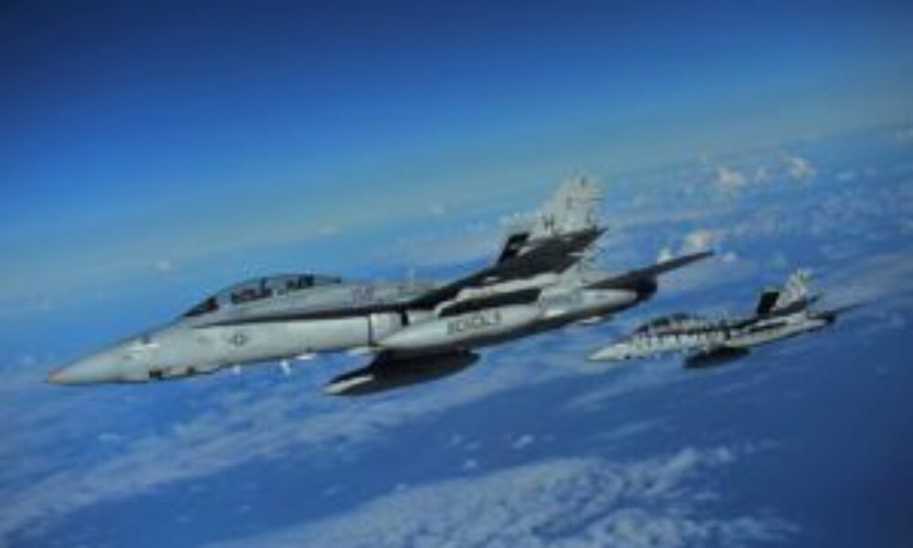 Dronă doborâtă noaptea trecută de un F-18 spaniol deasupra județului Galați. MApN: A pătruns în spațiul național dinspre Republica Moldova