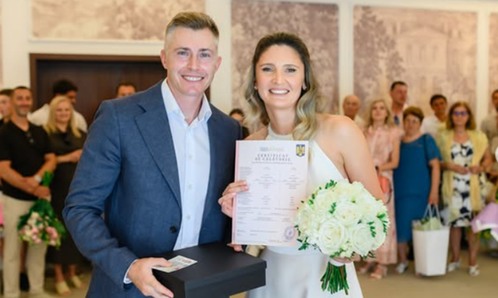 Irina Begu s-a căsătorit cu antrenorul ei, Victor Crivoi