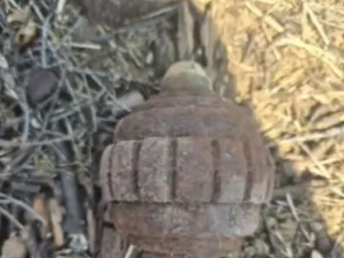 Seceta a scos la iveală, pe malul bulgăresc al Dunării, o bombă și zeci de obuze de artilerie