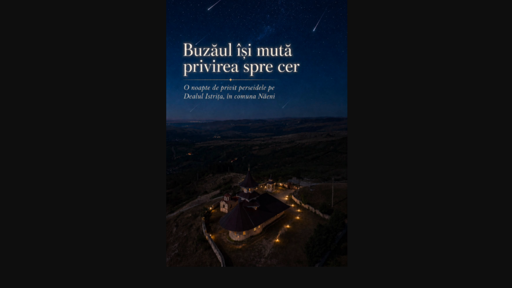 Perseidele aprind cerul Buzăului. Inițiativa autorităților pentru localnici