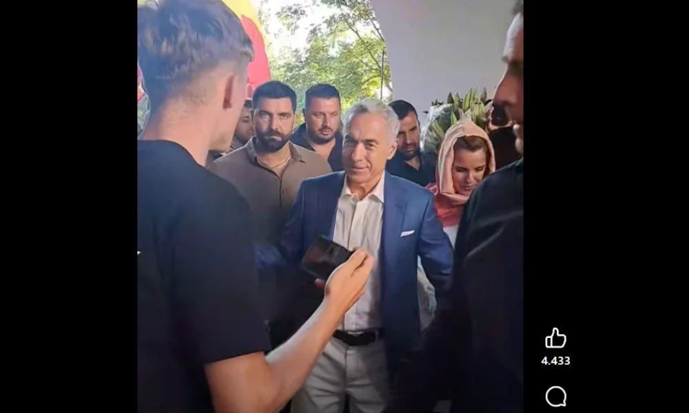 Călin Georgescu, mesaj din curtea mânăstirii: Nu seceta ne lasă fără apă VIDEO
