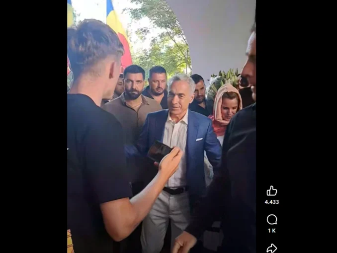 Călin Georgescu, mesaj din curtea mânăstirii: Nu seceta ne lasă fără apă VIDEO