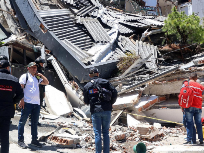 VIDEO Cutremur devastator în Columbia. Cel puțin 132 de morți și 570 de răniți. Zeci de clădiri s-au prăbușit