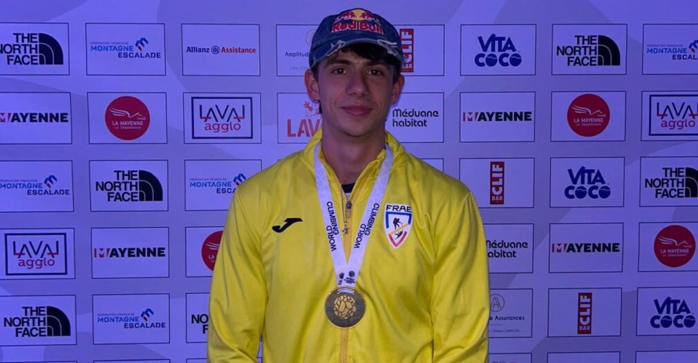 Darius Râpă, noul lider al Europei la escaladă sportivă