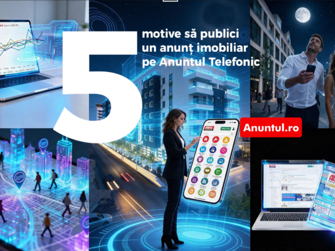 5 motive să publici un anunț imobiliar pe Anuntul Telefonic