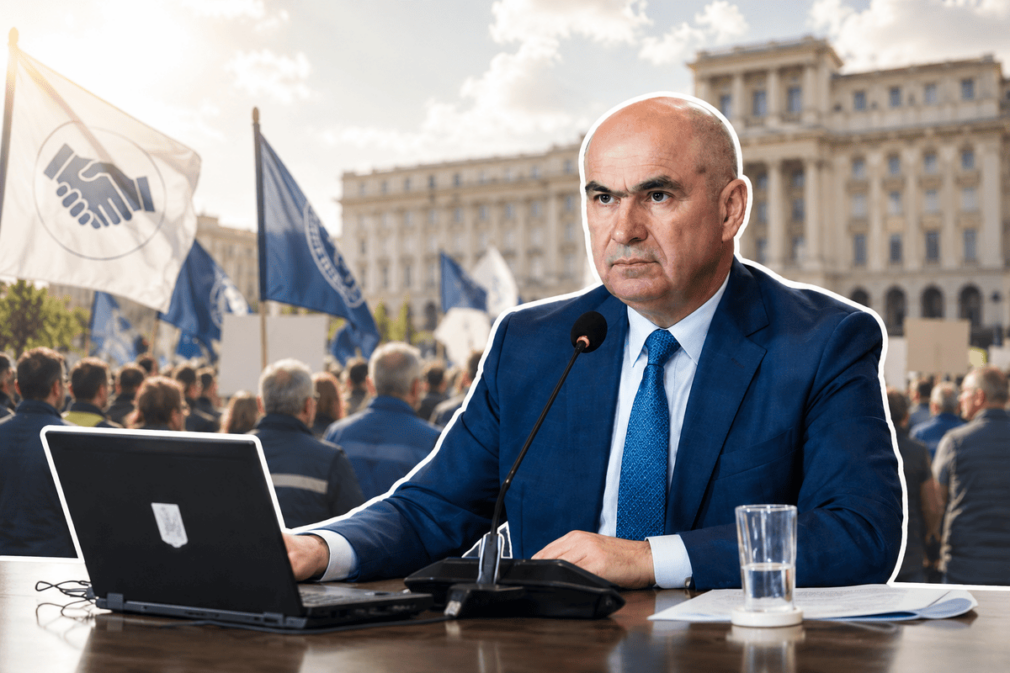 „Răscoala” sindicatelor pe Legea salarizării. Bolojan, chemat să explice în ce calitate negociază o lege care afectează un milion de angajați