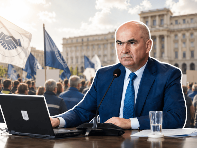 „Răscoala” sindicatelor pe Legea salarizării. Bolojan, chemat să explice în ce calitate negociază o lege care afectează un milion de angajați