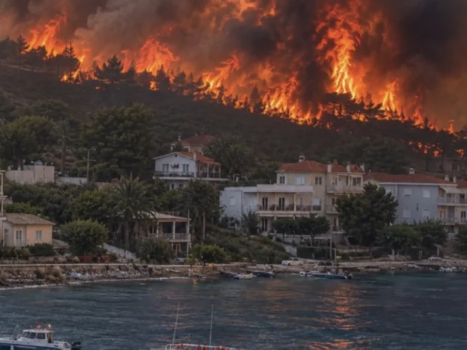Un alt contingent de pompieri români a fost trimis în Grecia pentru misiuni de stingere a incendiilor