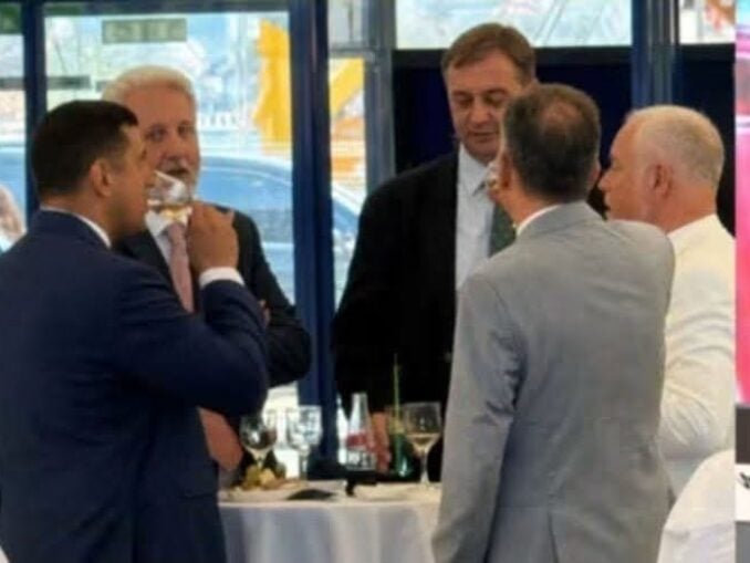 Reacția Cotroceniului la poza în care Marius Lazurca și George Simion apar la aceeași masă