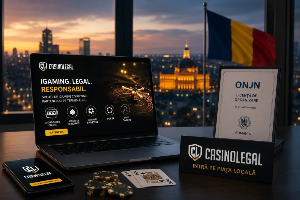 Tot mai multe companii internaționale aleg România pentru proiecte digitale specializate. Casinolegal intră pe piața locală după obținerea licenței ONJN