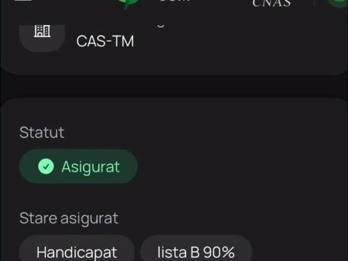 CNAS își cere scuze după gafa din portalul eSănătateaMea. Mesajul afișat persoanelor cu dizabilități a fost corectat