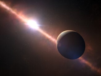 O premieră cosmică. Aurore polare și unde radio de pe o exoplanetă îndepărtată