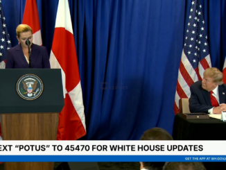 VIDEO Donald Trump, ironizat înaintea semnării acordului privind Groenlanda