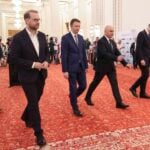 Siegfried Mureșan, flancat de Dominic Fritz și Ilie Bolojan la Senat