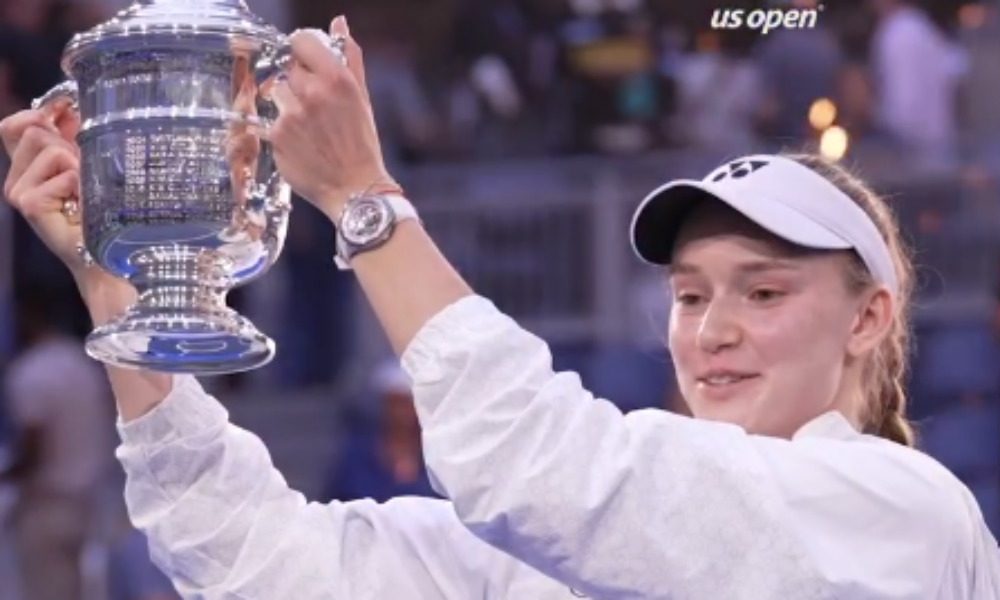 VIDEO Elena Rîbakina câștigă al treilea Grand Slam din carieră. Victorie în finala US Open în fața Arinei Sabalenka