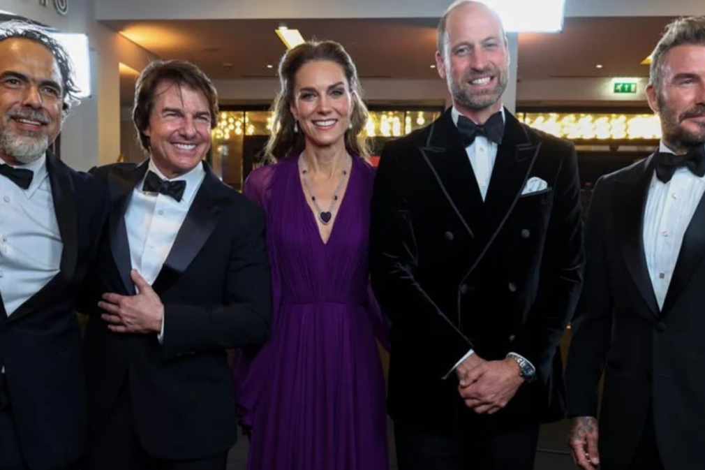 Tom Cruise, Prințul William și Prințesa Kate, împreună pe covorul roșu la premiera mondială a filmului „Digger” VIDEO