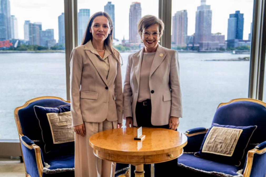 Mirabela Grădinaru și Prima Doamnă a Austriei, dialog la New York despre educație, copii și proiecte comune