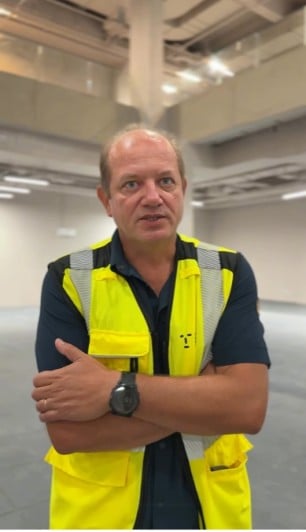 directorul MNIT - Felix Marcu; sursă Facebook / MNIT