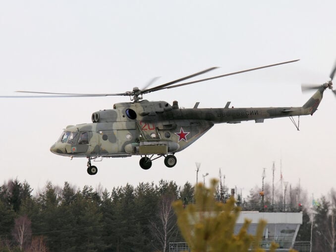 Un elicopter militar rusesc Mi-8 a încălcat spațiul aerian al Poloniei, susține armata poloneză