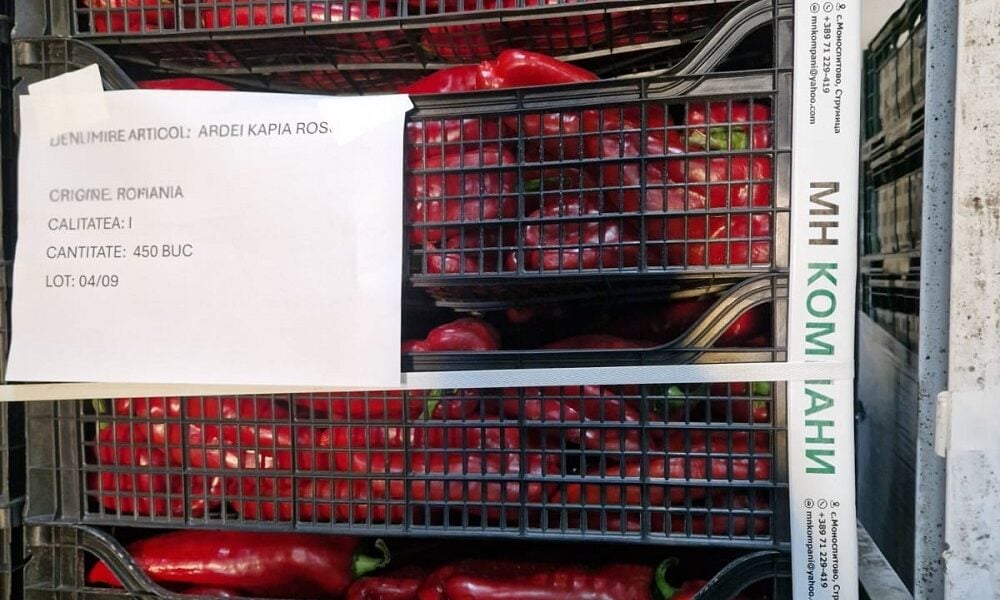 ANSVSA a retras 15 tone de legume neconforme și a dat amenzi de 24.000 lei