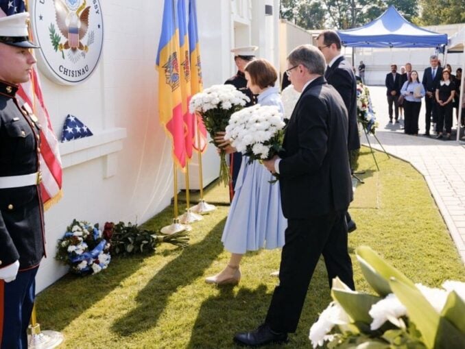 La 25 de ani de la 11 septembrie, SUA le mulțumește moldovenilor pentru sprijinul de după tragedie. Maia Sandu, la comemorarea victimelor