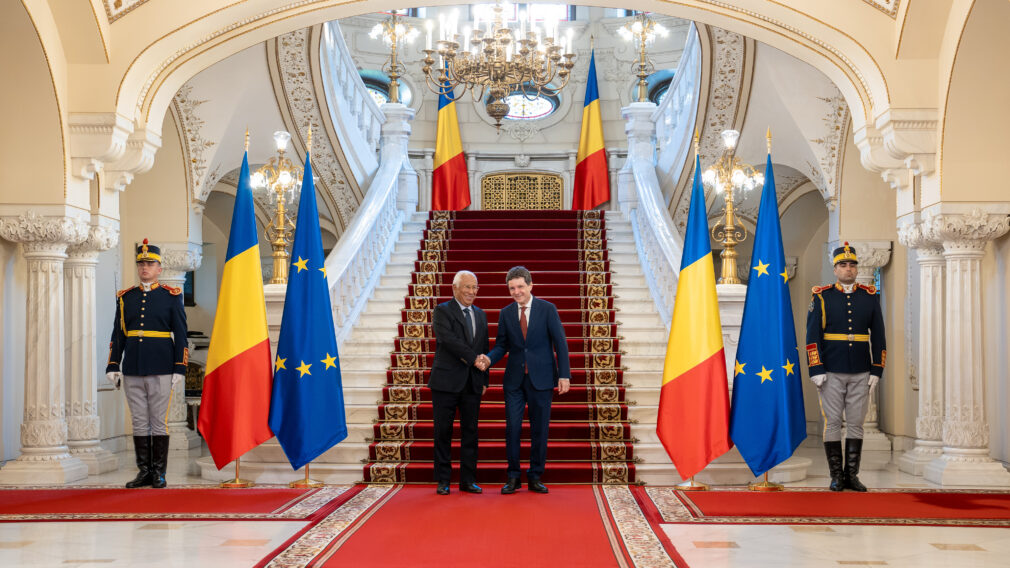 VIDEO Negocieri la București pentru bugetul Uniunii Europene. Ce au discutat Antonio Costa și Nicușor Dan