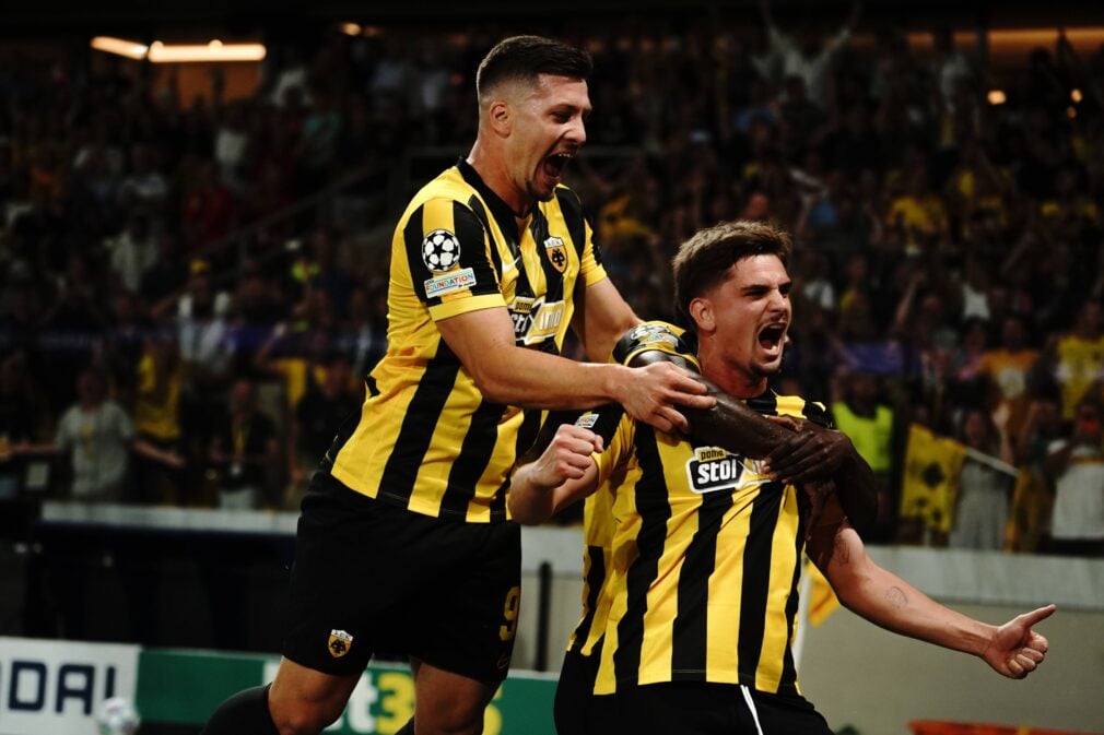 VIDEO Eurogol semnat de Răzvan Marin. AEK Atena debutează cu dreptul în Liga Campionilor, 1-0 cu LASK Linz