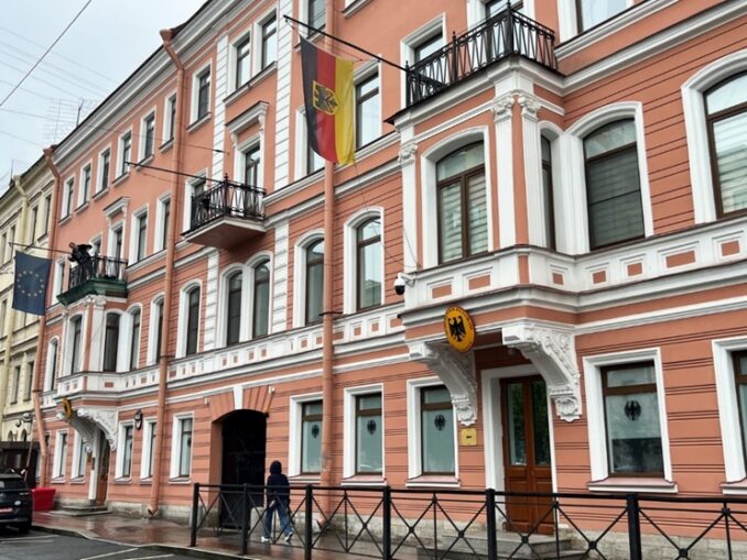 Rusia închide Consulatul Germaniei la Sankt Petersburg