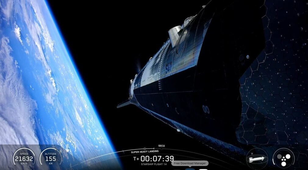 VIDEO Moment istoric pentru SpaceX. Starship a ajuns pe orbită la a 14-a încercare